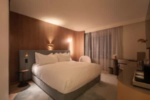 Kamer in het Mövenpick Hotel Brussels Airport