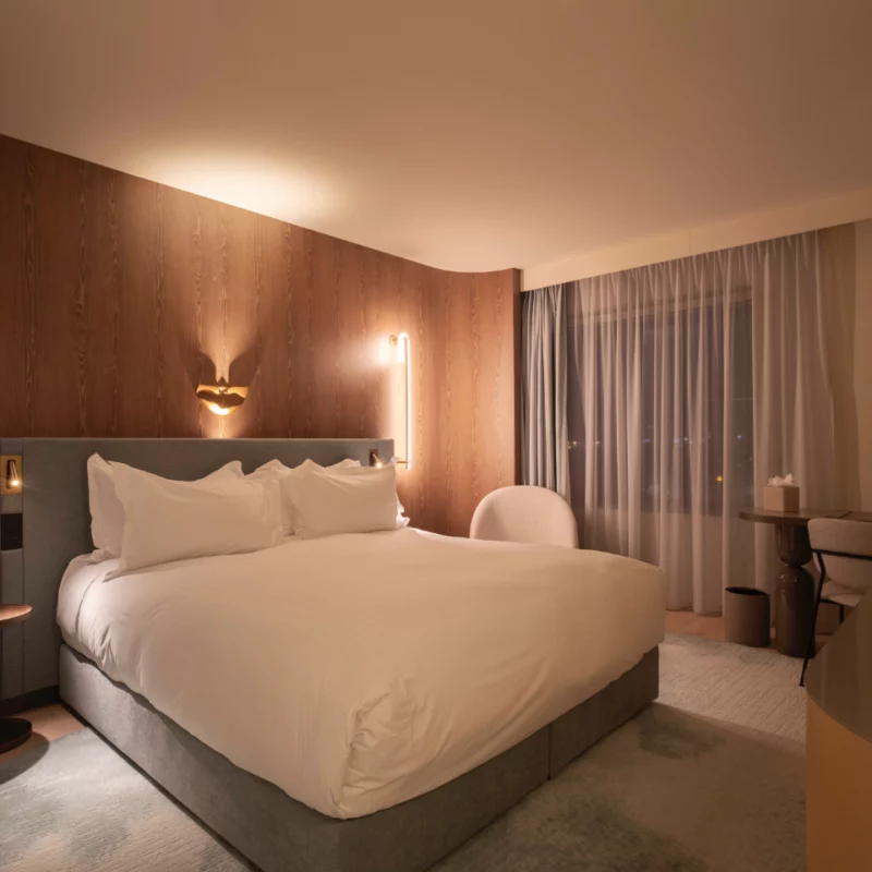 Kamer in het Mövenpick Hotel Brussels Airport