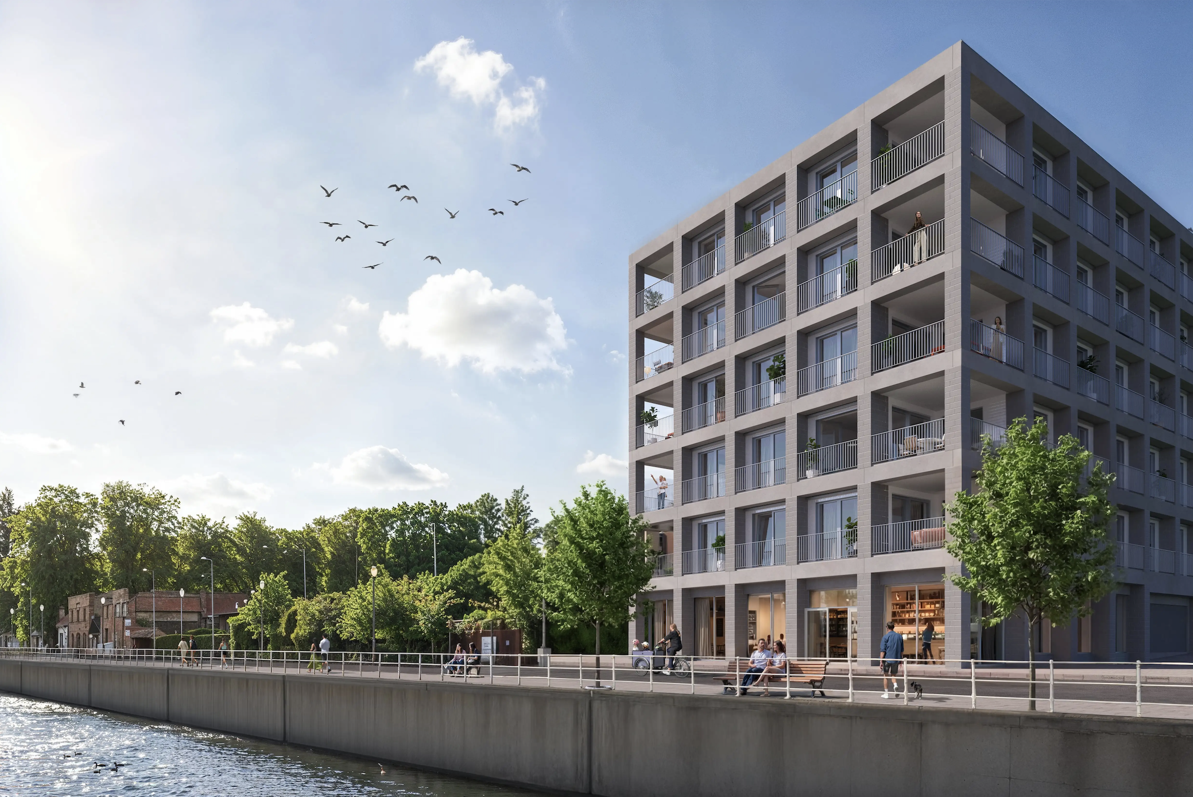 investeren in Brusselse kanaalzone